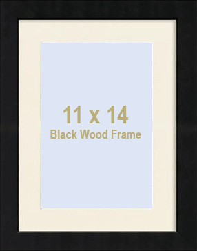 Black 11x14 Frames - 11 x 14 Black Photo Frame For Sale