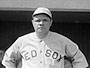 Babe Ruth Red Sox Portrait Photo Print