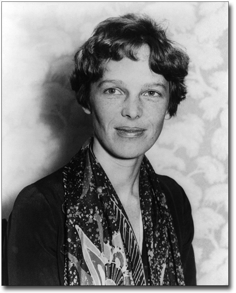 AVIATOR AMELIA EARHART PORTRAIT 1928 8x10 SILVER HALIDE PHOTO PRINT | eBay
