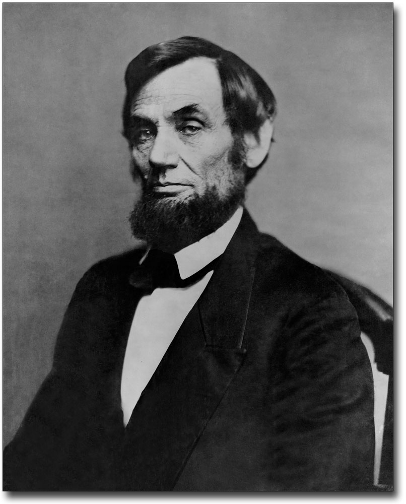 Pres Abraham Lincoln /& Son Tad Portrait 8x10 Silver Halide Photo Print