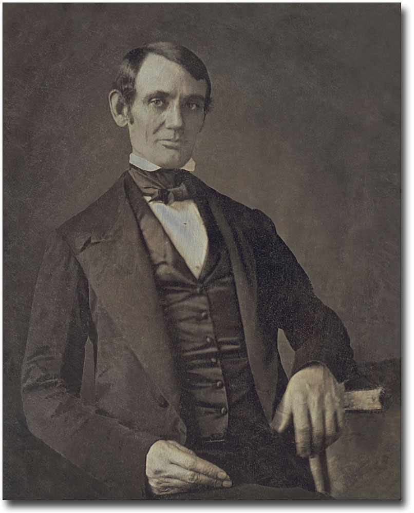 4 x 6 Historical Artwork from 1859 - Abraham Lincoln Photograph - Gloss