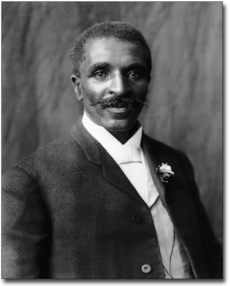 GEORGE WASHINGTON CARVER PORTRAIT 1906 11x14 SILVER HALIDE PHOTO PRINT ...