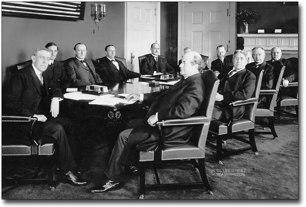 President Woodrow Wilson Cabinet 8x12 Silver Halide Photo Print
