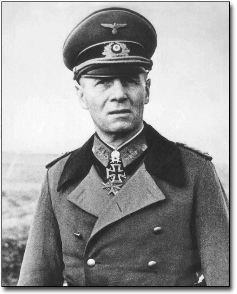 COLOR WWII Photo Erwin Rommel Portrait  WW2 World War Two Afrika Korps //2088