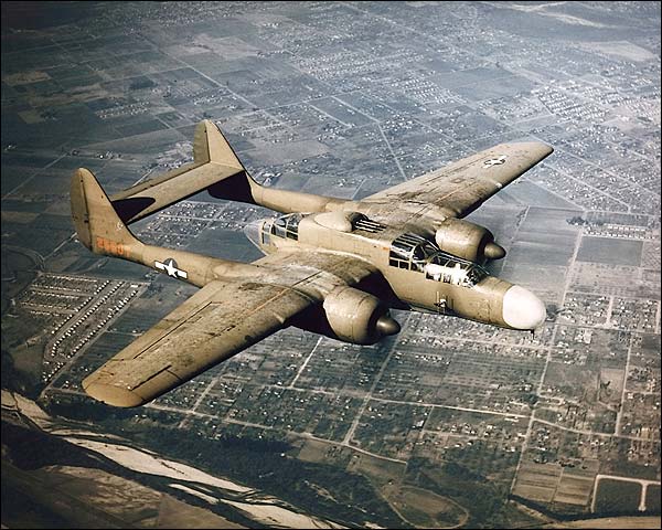 P-61 Black Widow in Flight US Air Force Photo Print for Sale