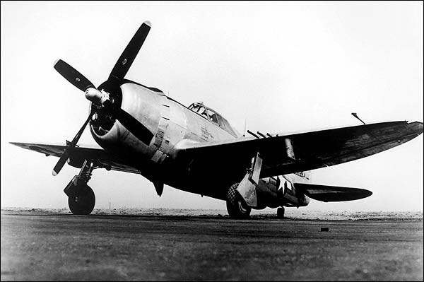 P-47 Thunderbolt Fighter Ground View WWII Photo Print for Sale