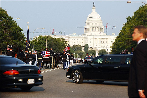 Ronald Reagan Funeral Procession Capitol Photo Print for Sale