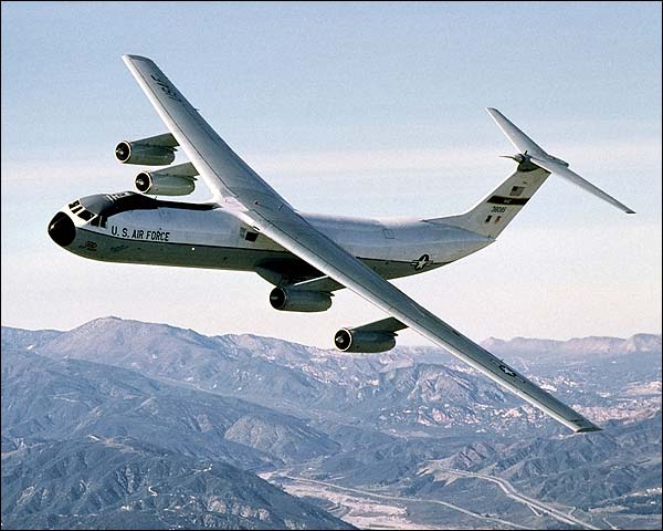 C-141 Starlifter in Flight US Air Force Photo Print for Sale