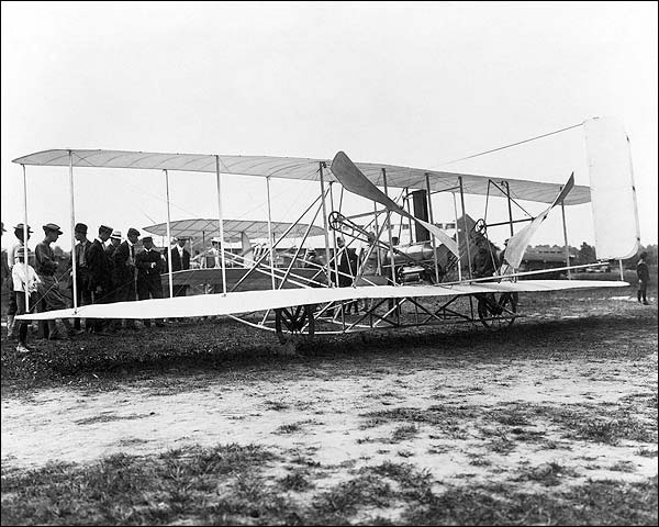 Wright Brothers Flyer Airplane 1908 Photo Print for Sale