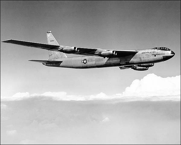 Boeing XB-52 / B-52 Prototype in Flight Photo Print for Sale