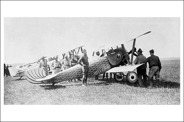 Capt. Harry Gwynne w/ Nieuport Flying Fish Photo Print for Sale