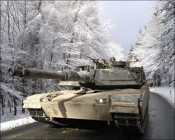 M-1A Abrams Tank Taunus Mountains, Germany Photo Print for Sale