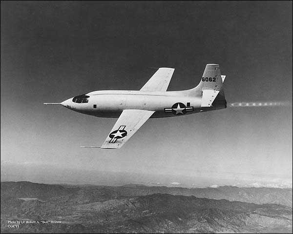 Bell X-1 'Glamorous Glennis' Flown by Chuck Yeager Photo Print for Sale