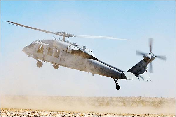 MH-60S / H-60 Knighthawk Helicopter Landing Photo Print for Sale
