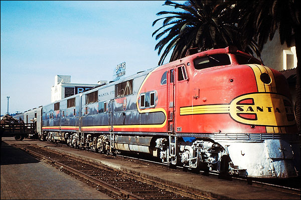 San Diego ATSF Railway E-1AB Train Photo Print for Sale