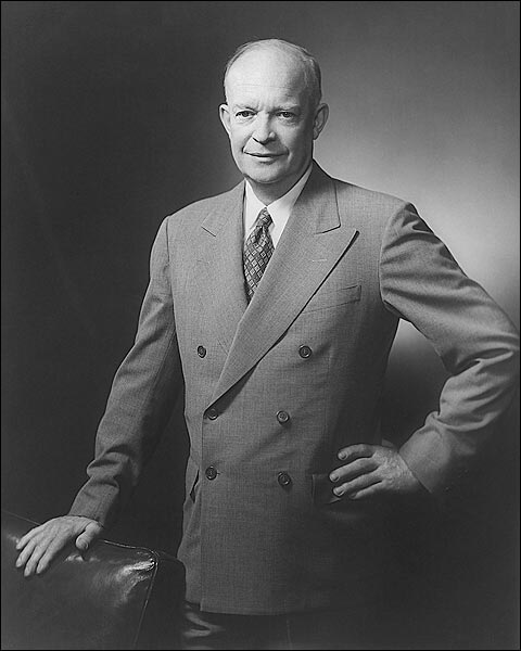 President Dwight Eisenhower Portrait Photo Print for Sale