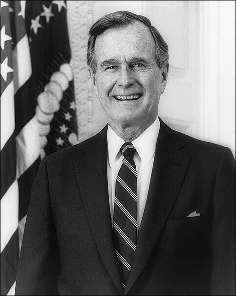 President George Bush Official Portrait Photo Print for Sale
