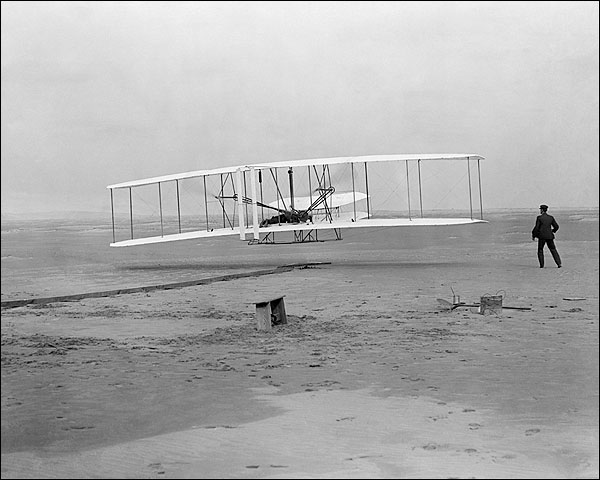 Wright Brothers Kitty Hawk 1st Flight 1903 Photo Print for Sale