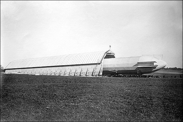 Zeppelin Airship / Blimp No. 3 Ground Shed Photo Print for Sale