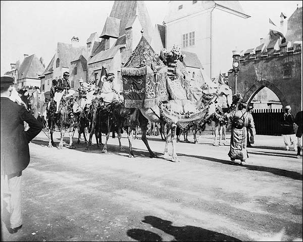 Worlds Columbian Expo 1893 Arabian Circus Photo Print for Sale