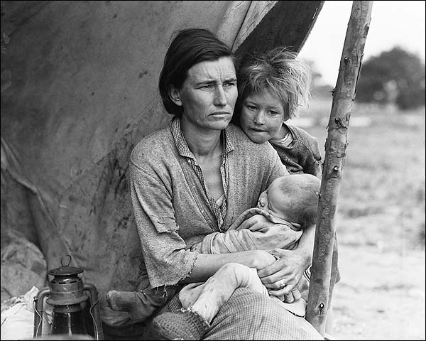 Migrant Mother Series by Dorothea Lange Photo Print for Sale