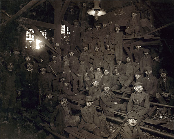 Coal Miners Pennsylvania Lewis Hine 1911 Photo Print for Sale