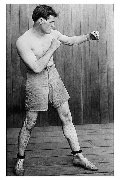 Boxer Dan A. Sullivan Boxing Pose Photo Print for Sale