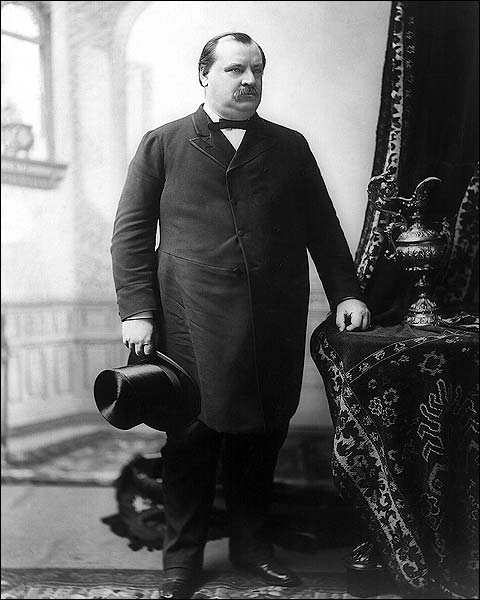 President Grover Cleveland Standing Photo Print for Sale