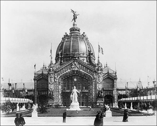 Central Dome Paris Exposition 1889 Photo Print for Sale
