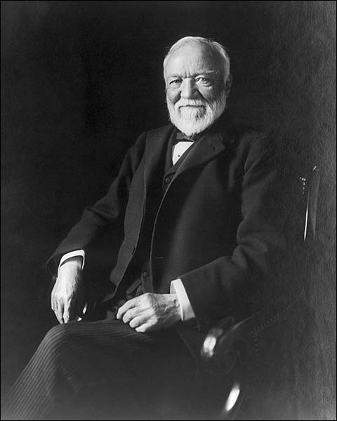Andrew Carnegie Photo Seated Portrait 1913 Photo Print for Sale