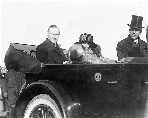 President Calvin Coolidge & First Lady 1923 Photo Print for Sale