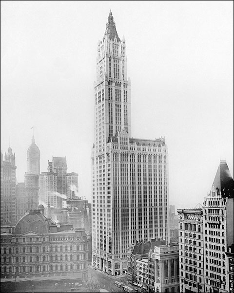 Woolworth Building New York City NYC 1912 Photo Print for Sale