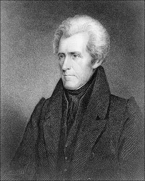 U.S. President Andrew Jackson Portrait Photo Print for Sale