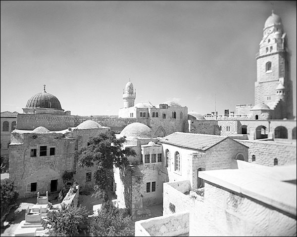 Tomb of King David Jerusalem Israel 1940s Photo Print for Sale
