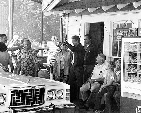 Jimmy Carter Campaign Stop Plains Georgia Photo Print for Sale