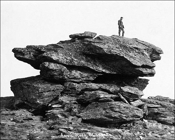 Anvil Rock Nome, Alaska 1900 Photo Print for Sale