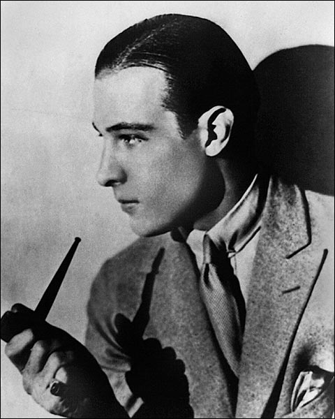 Actor Rudolph Valentino Profile Portrait Photo Print For Sale