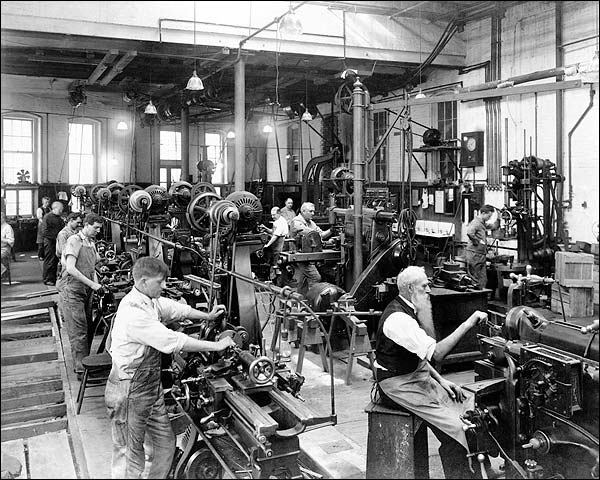 Machine Shop Government Printing Office Photo Print for Sale