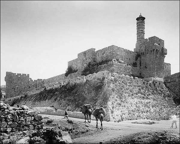Tower of Zion, the Citadel, Jerusalem Photo Print for Sale