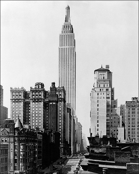 Empire State Building, New York City 1931 Photo Print for Sale
