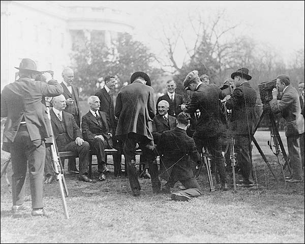 Warren G. Harding & Cabinet, White House Photo Print for Sale