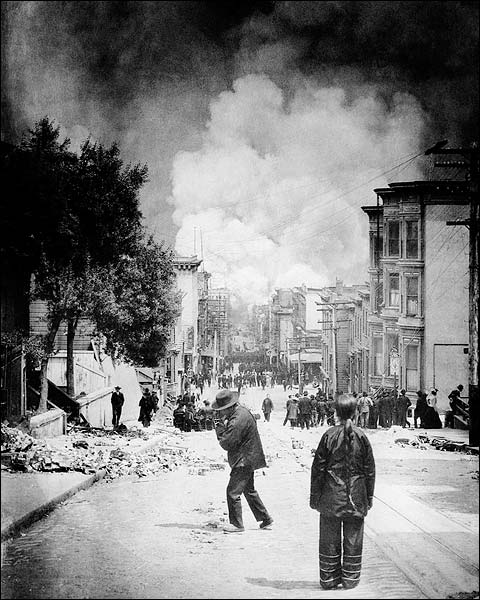 San Francisco Earthquake and Fire 1906  Photo Print for Sale