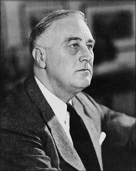 Portrait of Franklin D Roosevelt 1946 Photo Print for Sale