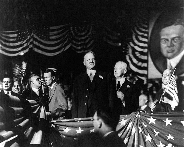 Herbert Hoover Presidential Convention Photo Print for Sale