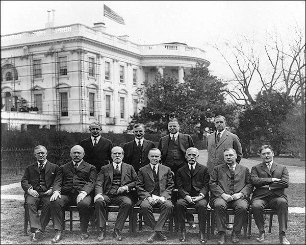 President Calvin Coolidge & Cabinet Photo Print for Sale