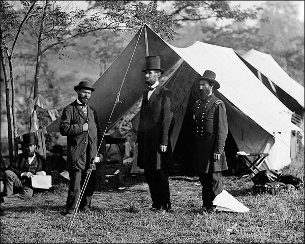 President Abraham Lincoln Civil War 1862 Photo Print for Sale