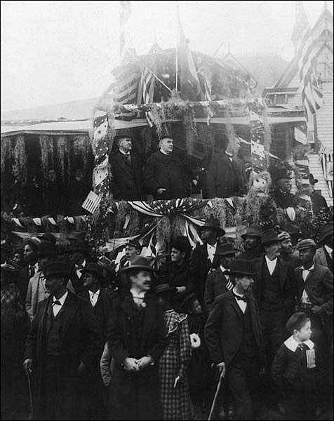 President William McKinley Election Speech Photo Print for Sale