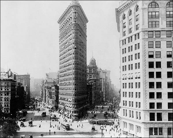 Flatiron Building New York City 1909 Photo Print for Sale