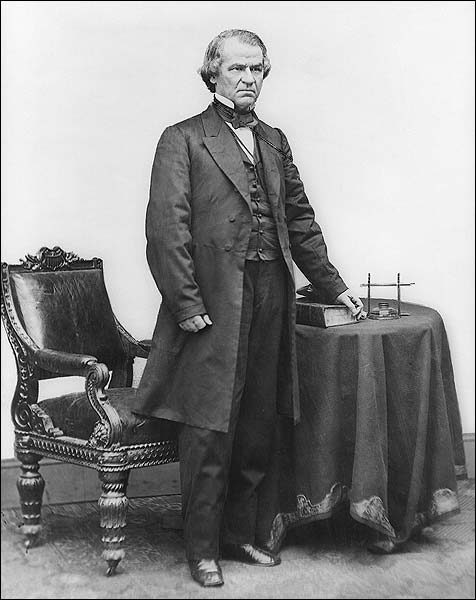 President Andrew Johnson Brady Portrait Photo Print for Sale