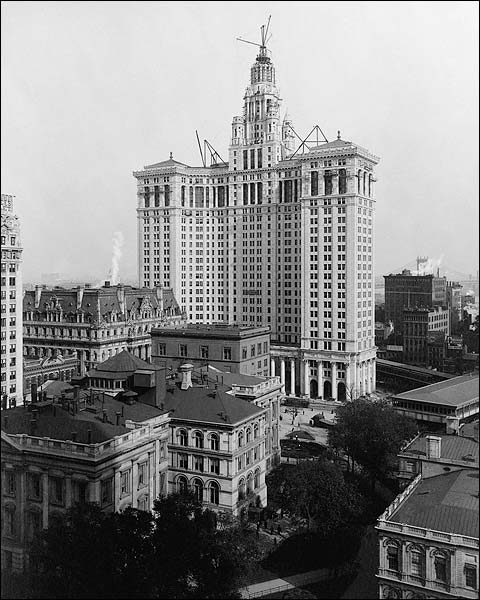 New Municipal Building 1912 New York City Photo Print for Sale